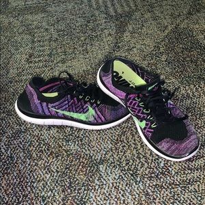 Fly knit running shoes Nike